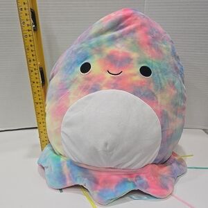 Squishmallow Officials Kellytoy Janet the Jellyfish 14" Preowned